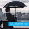 Gimars Portable Folding Automatic Windproof Umbrella with Telphon Coating 210T