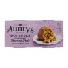 Aunty's Spotted Dick Pudding Pack of 2 Traditional British Steamed Dessert 220g
