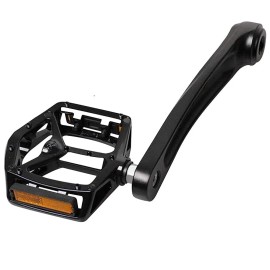 Myccymt Bicycle Crank Arm,bike Crank Left Arm,170mm Aluminium Alloy Crank Arm