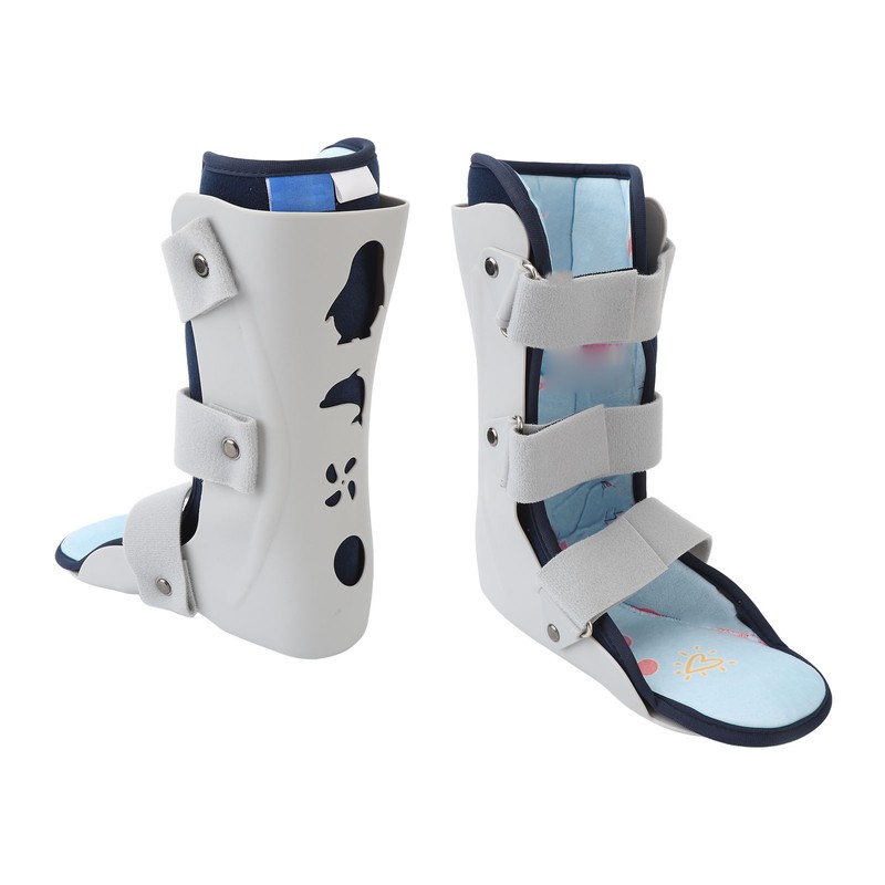 Kids Ankle Brace Comfortable Breathable Adjustable Child Walking Boot for
