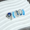 Blue East Handmade Nail Tips - Ballerina L / 블루이스트