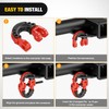 Nilight Safety Chain Connector Link, 1/2In Tow Hitch Hammerlock Coupling