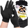 LUYULAKI Cotton Gloves Black For Rough Hands Cotton Cloth Gloves