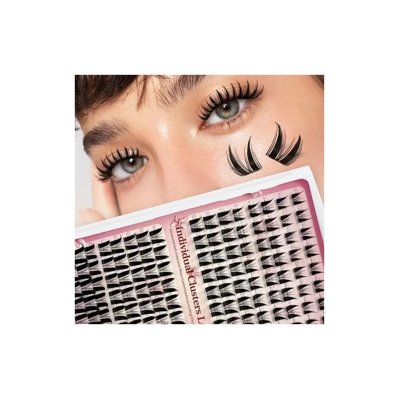 Kit De Cat Eye Pestañas,8-18mm,extensión De Pestañas