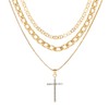 Women Necklace Cross Necklace for Women Adjustable Women Necklace Stacked