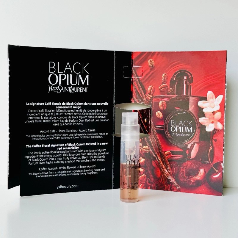 Yves Saint Laurent YSL Black Opium Perfume Collection Sample Vial