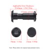 Security Peephole Door Viewer with with 16mm (5/8") Drill Bit,