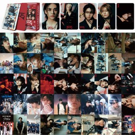 4 pieces/220 pieces stray photo cards, SKZ photocard with postcard box, Kpop merch gifts for stay