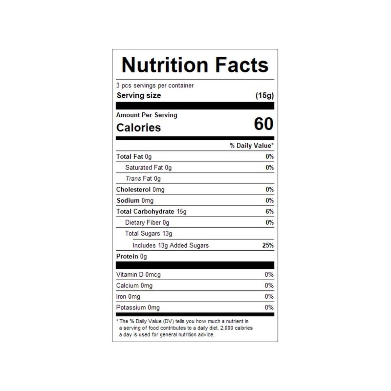 Sanded Sassafras, Claeys Hard Candies 2 lb