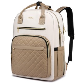 YAMTION Women's Backpack, School Backpack, Women School Bag, Girls, Teenagers, Daypack with USB and Laptop Compartment for School, University, Office, Work, City