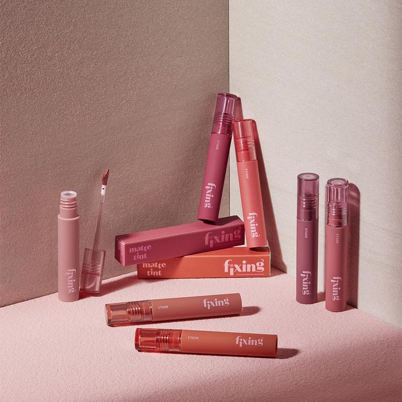 Etude Fixing Tint, Mellow Peach (Warm/Autumn), Lipstick, 0.1 oz (4