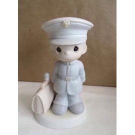 Precious Moments Marines-Bless Those Who Serve Their Country