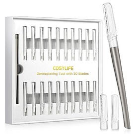 COSYLIFE- Disfrute de una experiencia de salón de belleza en casa con nuestra herramienta Dermaplaning: "Dermaplaning" es un producto de moda en los spas y salones en este momento. ¿Qué es Dermaplanin