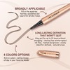 Eyebrow Pen 4-Fork Tip Lift & Snatch Brow Pencil Light