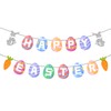 Easter Bunting,Easter Decorations,Rabbit Bunting Easter Egg Bunny Happy Easter Bunting