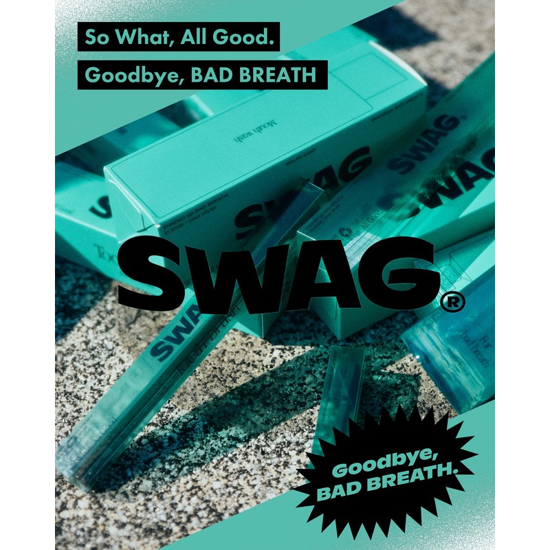 SWAG Toothpaste Toothpaste Super Mint, Xylitol Blend, 3.5 oz (100