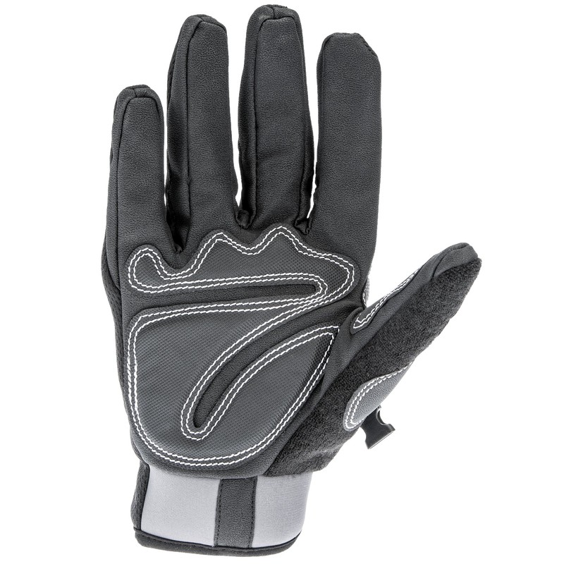 Ultrasport Race Touchscreen Cycling Gloves - Black/Grey, Large