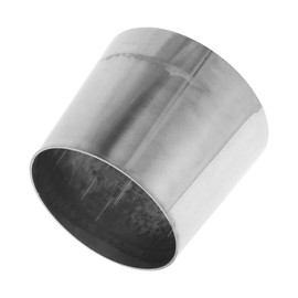 Motoforti Mandrel Exhaust Bend Elbow Concentric Reducer Car Exhaust Pipe Tubing Piping Adapter 3.5" OD to 4" OD 304 Stainless Steel Silver Tone