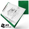 Netuno Clipboard Folder A5 with Clip Light Green Clipboard DIN