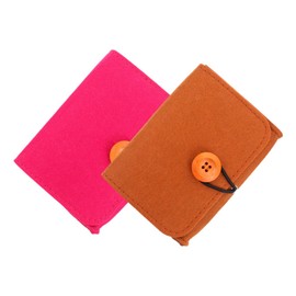 Outanaya 2pcs Essential Oil Organizer Bags Stylish Travel Pouch for Small Containers Versatile Storage for Essential Oils Cosmetics More for Trips Daily Use