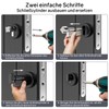 MANICAF Profile Cylinder 25/45, Locking Cylinder, Euro Cylinder Lock, Locking