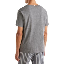 United Colors of Benetton Men's T-Shirt 30964m019 Pajama Top, Grey, L