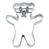 Staedter Embossing Teddy Bear with Face Cookie Cutter, 8 cm,