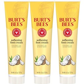 Burt's Bees Crema para pies de coco, paquete de de 3