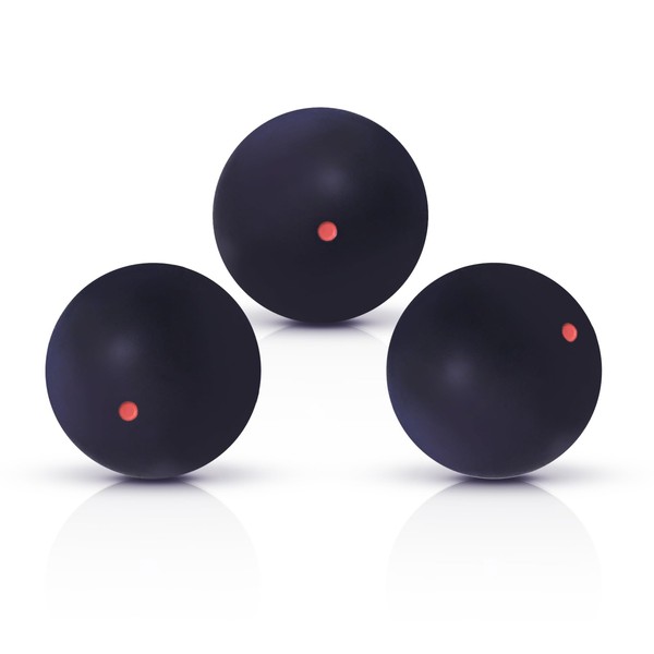 Flylin Single Dot Squash Ball, Squash Balls High Bounce for