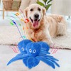 BABORUI Interactive Dog Toys Octopus, Jumping Squeaky Dog Toys with