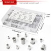 SHAOHUA 225PCS Rivet Nut Kit Rivnuts #8-32#10-24 1/4’’-20 5/16’’-18 3/8’’-16