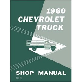 1960 Chevy Pickup Truck Shop Service Repair Manual Engine Drivetrain Electrical