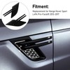 Car Side Vents Grille Trim LR062115 Gloss Black Air Vent