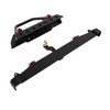 RC Crawler Bumper Black Front and Rear Bumper with Winch