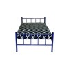 Austin Metal Twin Bed (Blue)