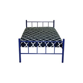 Austin Metal Twin Bed (Blue)