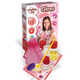 Science4you Starter Kit Lip Gloss (Spanish Version) - Make Your Own Lips, Scientific and Educational Toy, Cosmetic Game, Dermatologically Tested