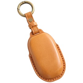 Smasol Rankle 250 Series New Harrier 80 Series Corolla Cross Late Model 2023 Yaris Cross Key Case Prius 60 Series 300 Series Crown Crossover Sports Key Cover Genuine Leather Smart Key Case, Camel / 3D