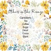Purely Home Daisies Floral Coffee Storage Canister - Flowers Design
