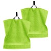 Lashuma Towels, Set of 2, Apple Green, Guest Towels, 30