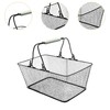 Oshhni Shopping Basket Multifunctional Simple Portable with Handles for Stores