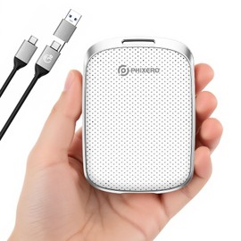 PHIXERO P5plus Portable SSD 256GB White