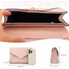 Jywmsc Women's Envelope Clutch Handbag Faux Leather Evening Bags Handbags