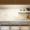 6 Pack Under Cabinet Lights [with Remote], 16 LEDs Wireless