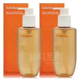 Sulwhasoo Gentle Cleansing Foam 200ml + 200ml / 설화수 순행 클렌징 폼 200ml + 200ml