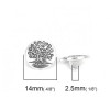 Unbranded Zinc Based Alloy Round Antique Silver Tree of Life