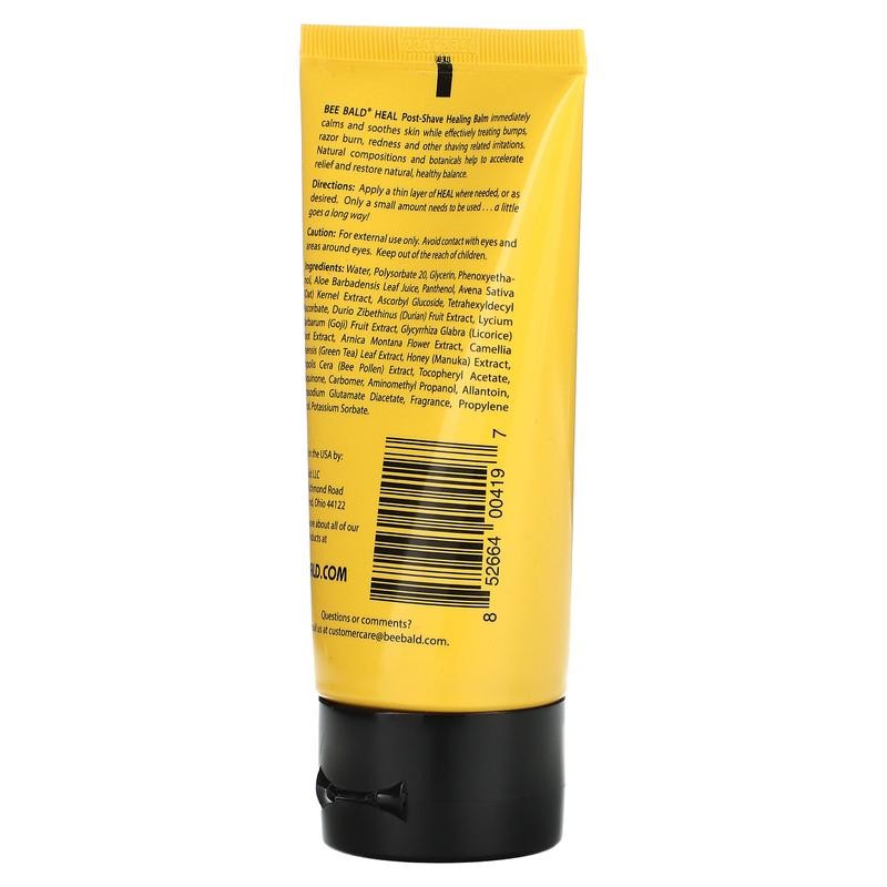 Bee Bald Heal Head & Face, Post-Shave Healing Balm, 2