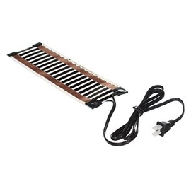 Incubator Warehouse Repti Warm Heat Mat - Ultra Thin Reptile Heating Pad - Durable Warming Mat with Gentle Warm Heating Technology - Warms Area 10-20˚+F Heating Mat for Reptiles (4 inch x 4 feet)