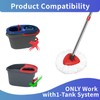 HiBaBy Mop Replace Heads Mop Handle Base Replacement Compatible with