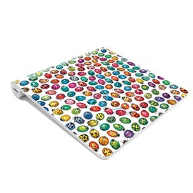 MightySkins Skin Compatible with Apple Magic Trackpad – Color Bugs | Protective, Durable, and Unique Vinyl Decal wrap Cover | Easy to Apply, Remove, and Change Styles | Made in The USA